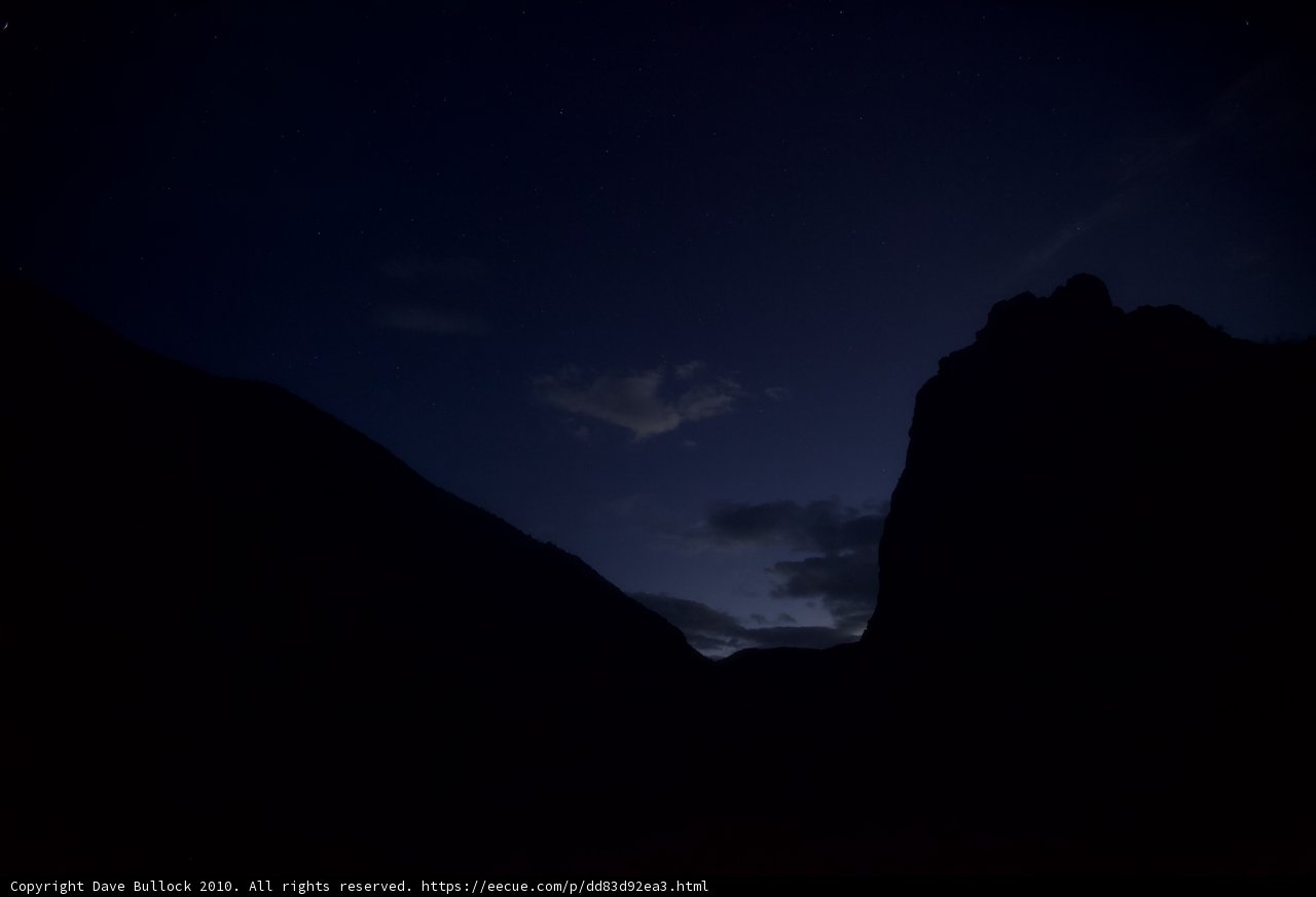 The Majesty of a Night Sky