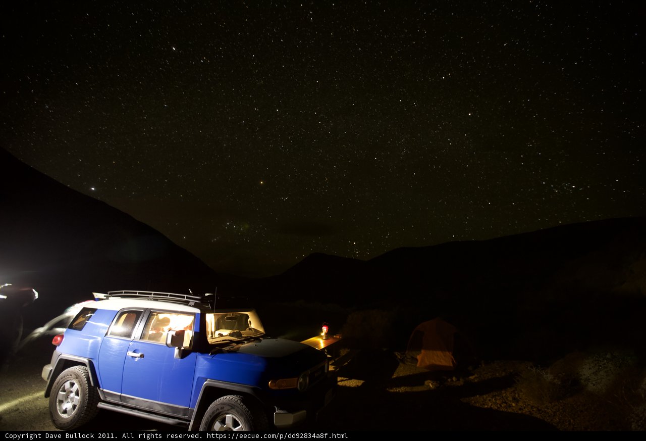 Starry Night Jeep Adventure