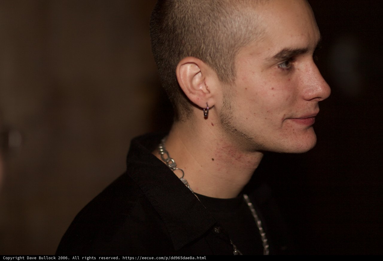 Edgy Male with Piercings