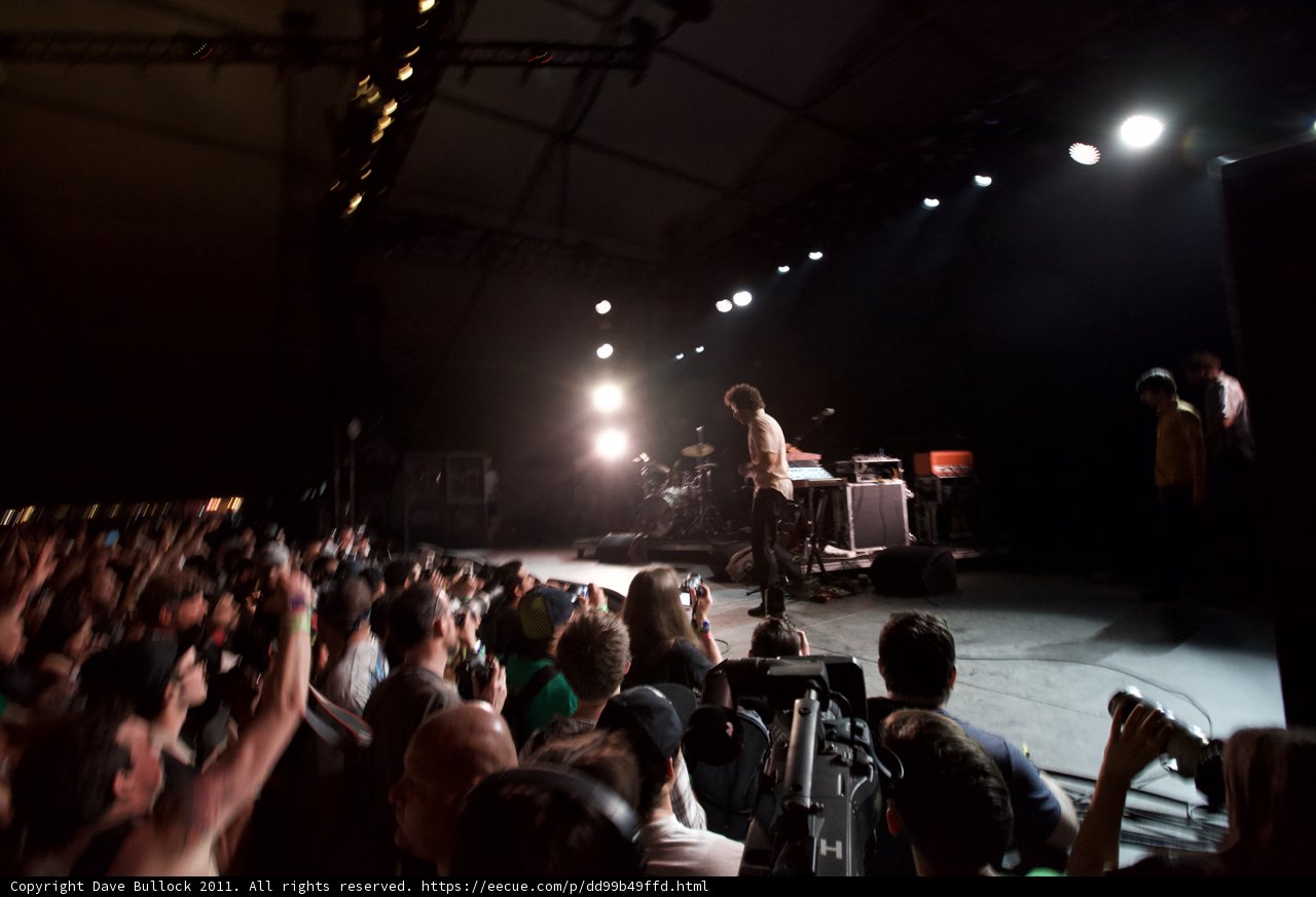 The Electric Atmosphere of Coachella 2011 Concert