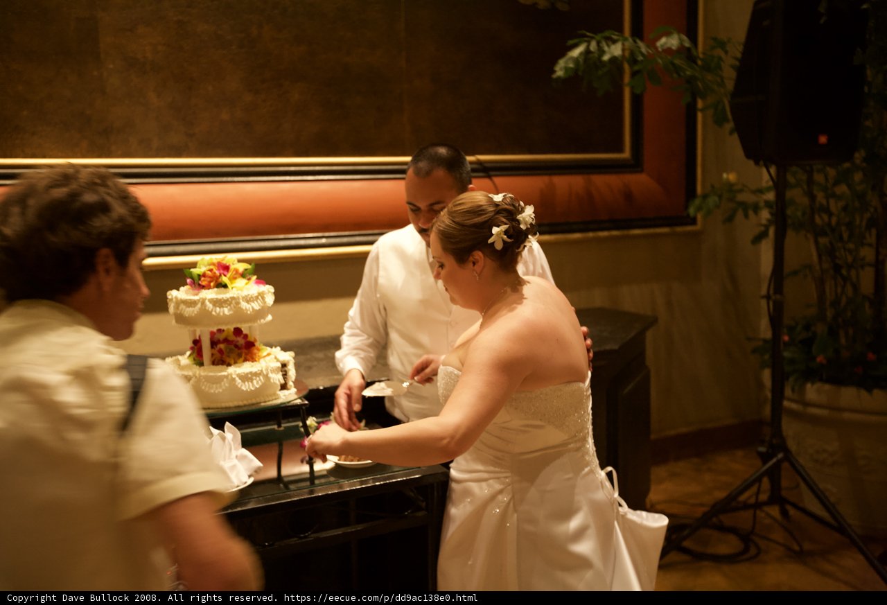 Cutting the Wedding Cake