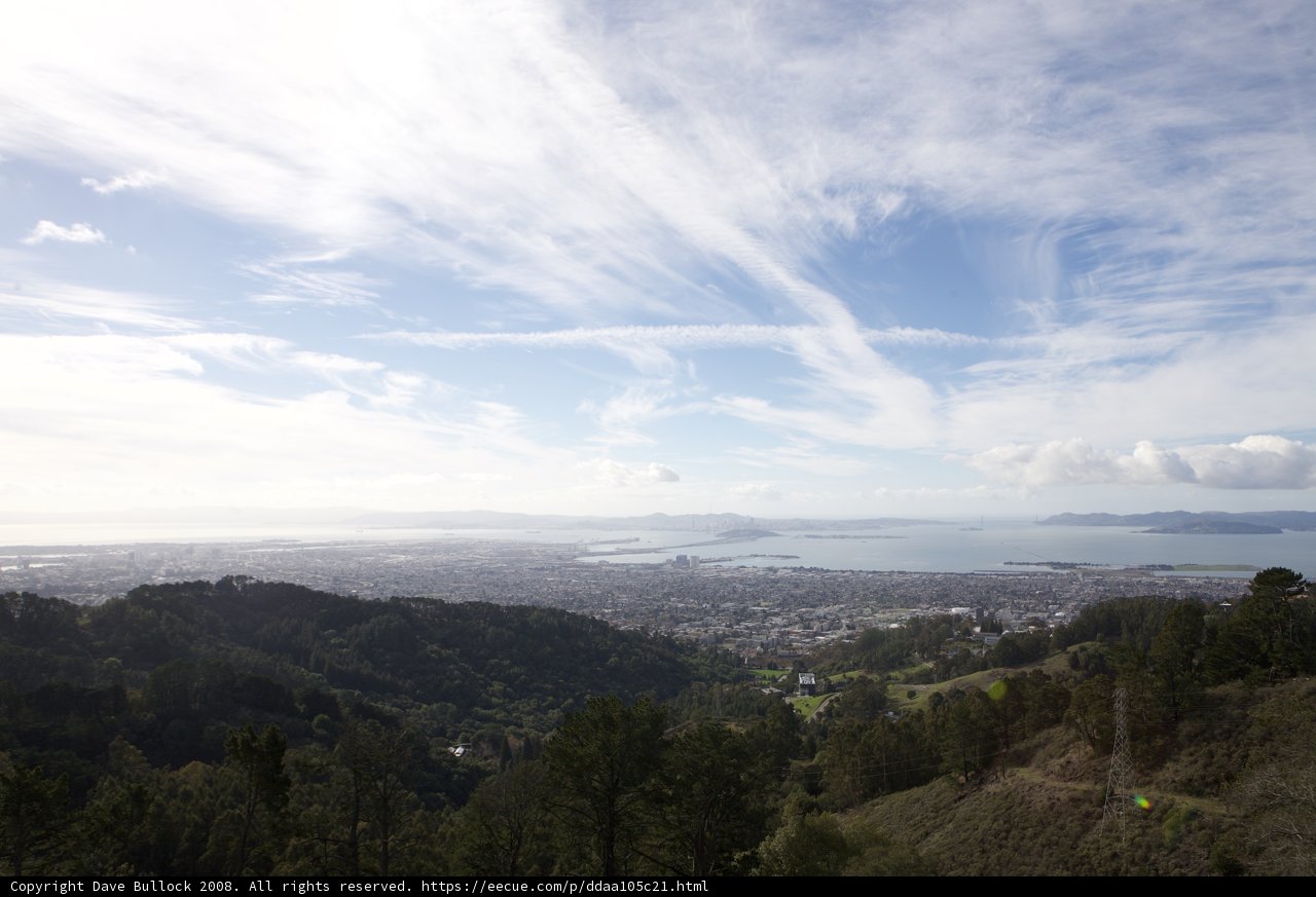 City and Mountain View from Hilltop