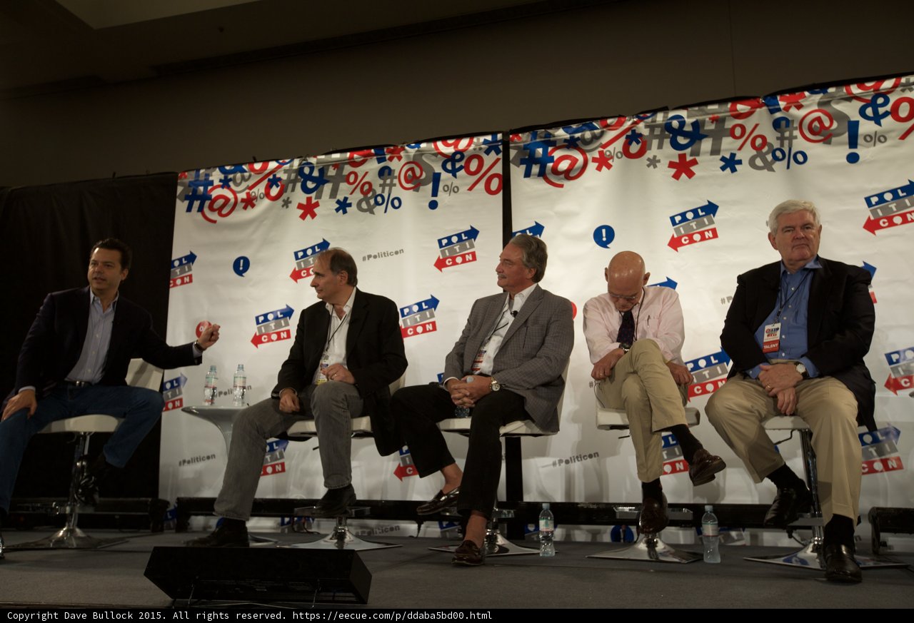 Panel of Men at Politicon Conference