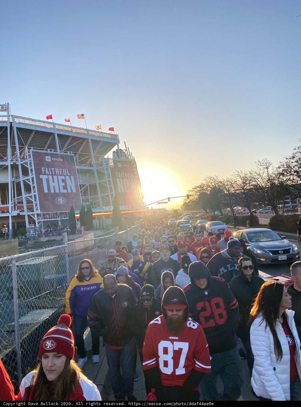 Stadium Sunset