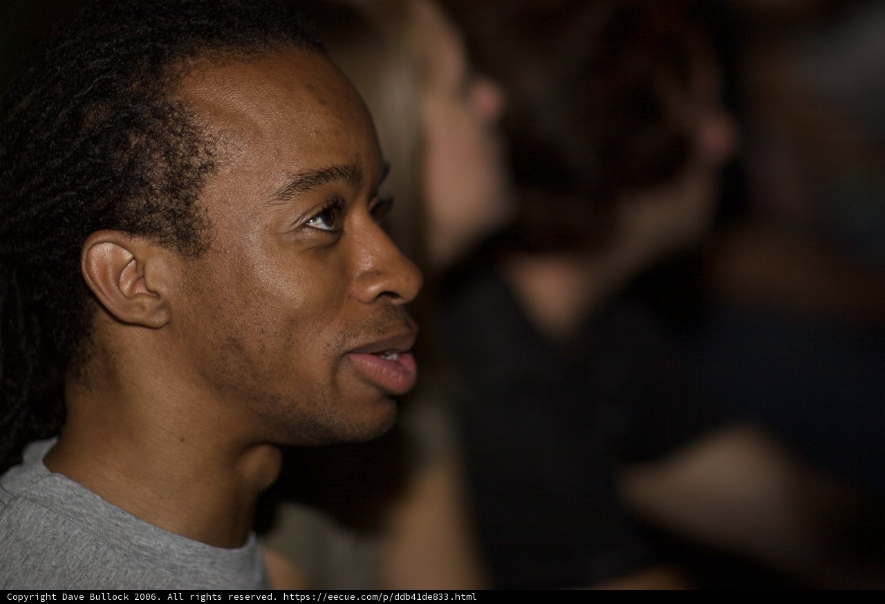Dreadlocked Man in Thought