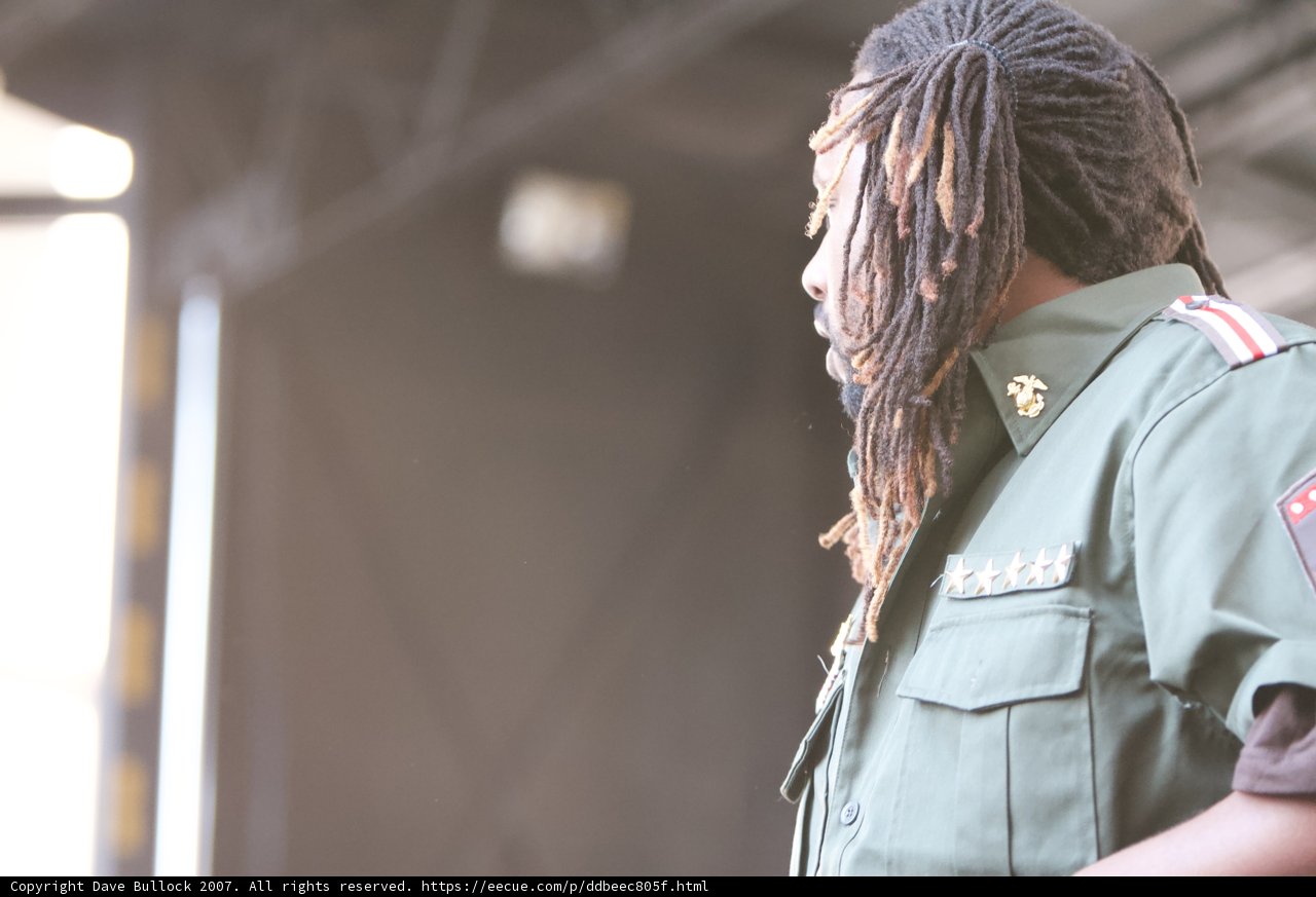 Dreadlocked Officer