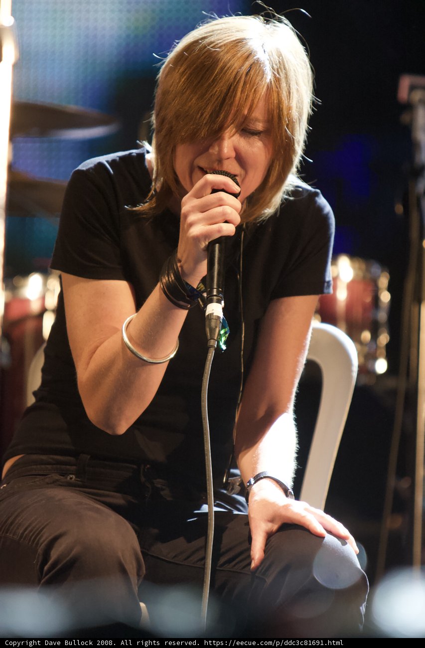 Beth Gibbons performing at Coachella
