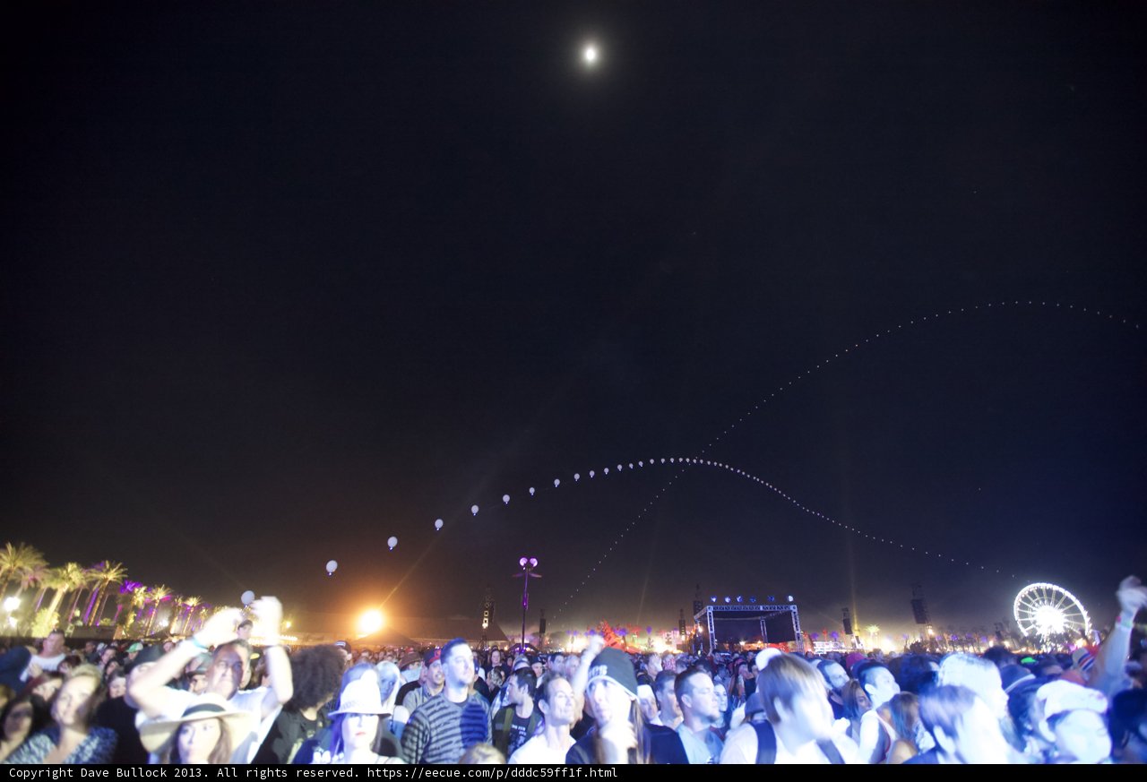 The Night Lights of Coachella