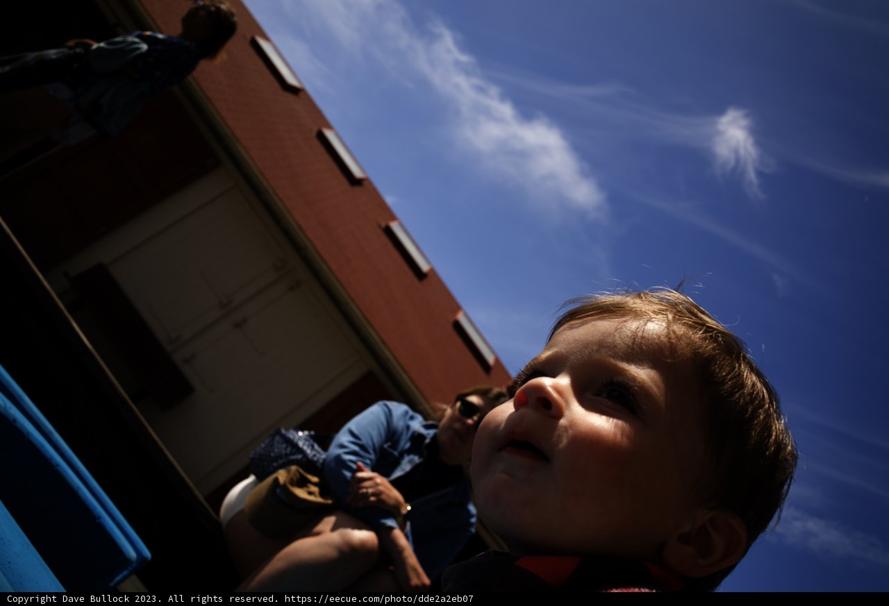 Staring at the Limitless Sky: A Boy's Wonder