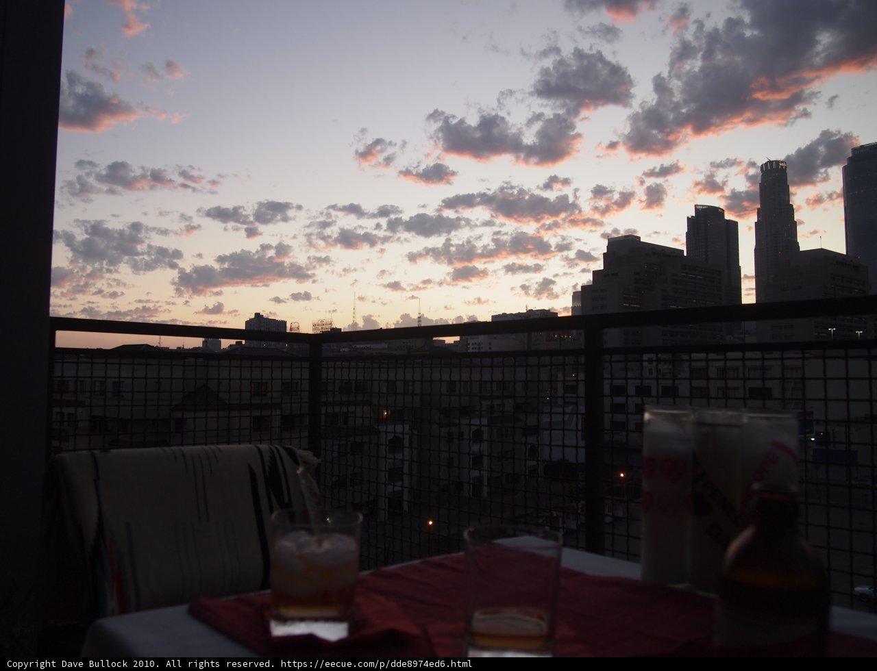 Skyline Sunset Sipping