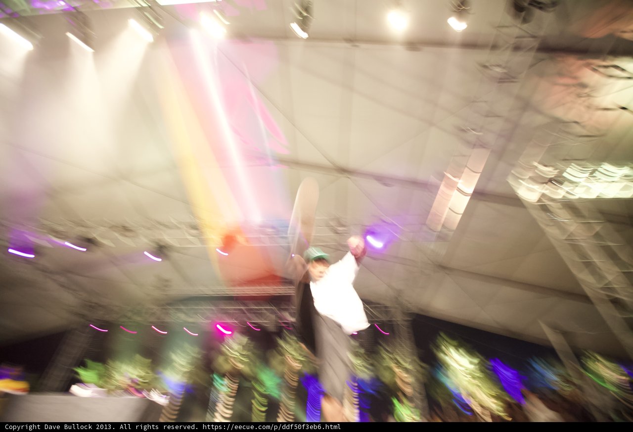 Frisbee Fun on the Coachella Stage