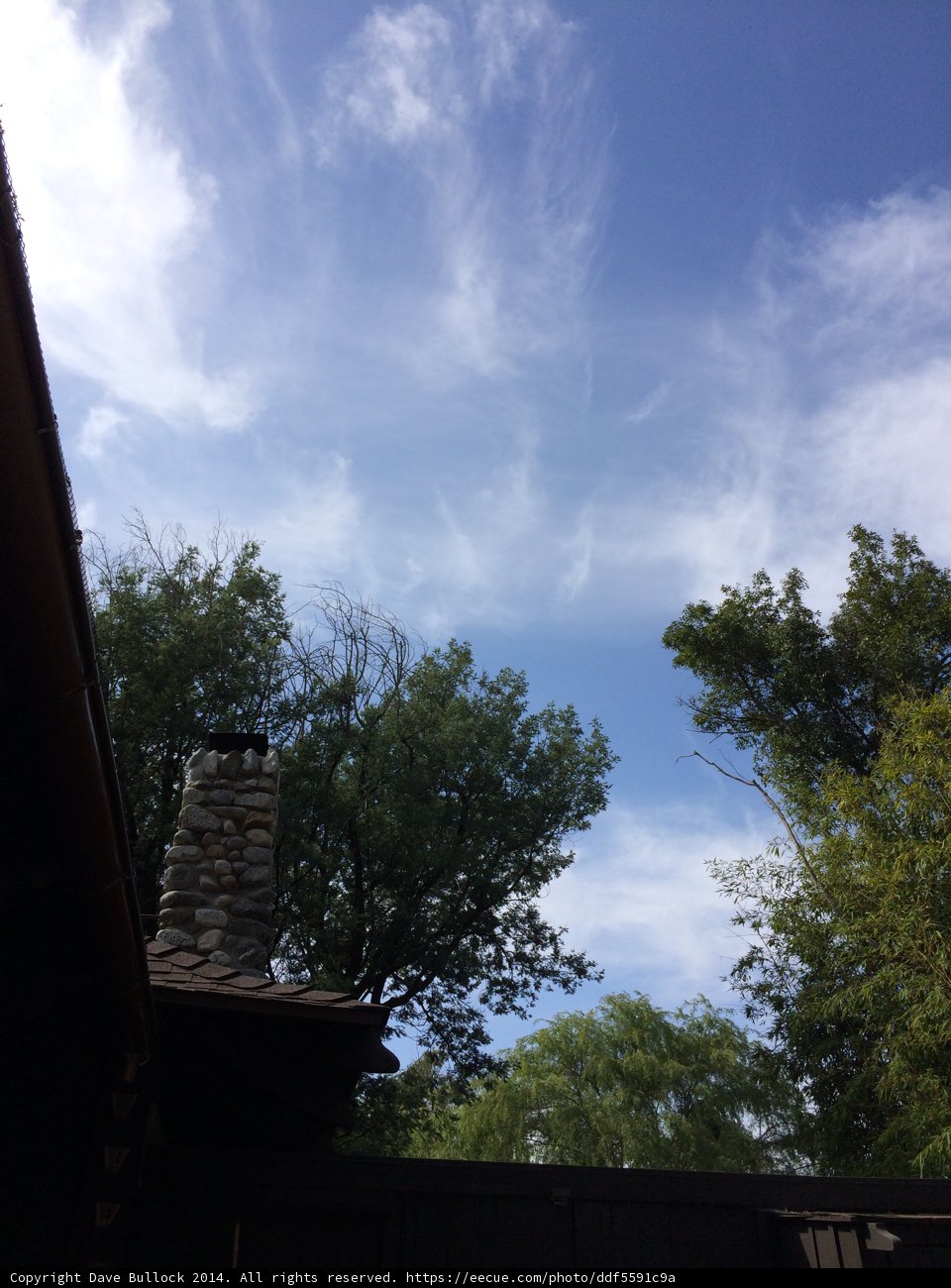 A View of the Serene Sky from Inside