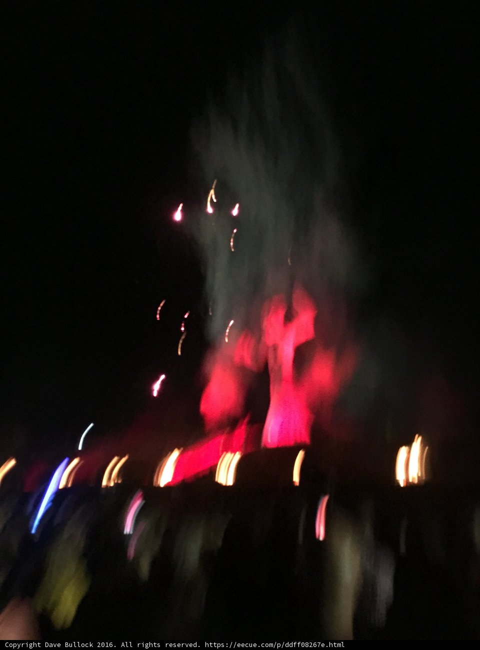Spectacular Fireworks Show at Fort Marcy Ballpark