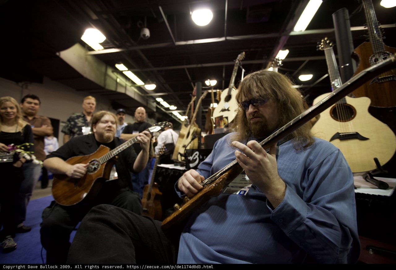 Acoustic Serenade at NAMM Convention