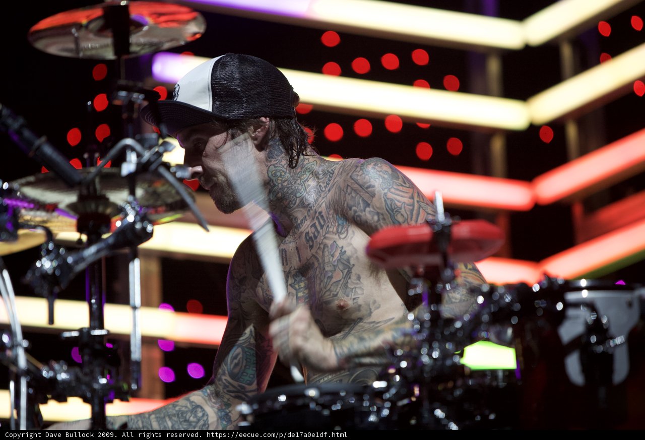 Inked Drummer at Coachella