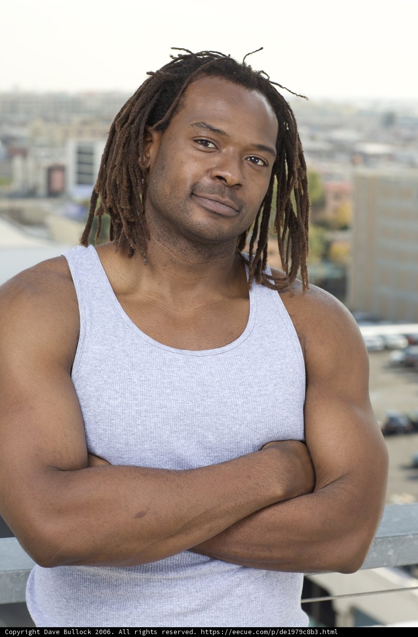 Happy James in Tank Top