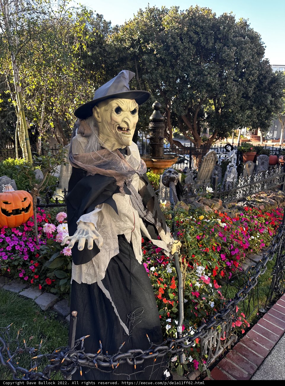 Scarecrow in the Harvest Garden