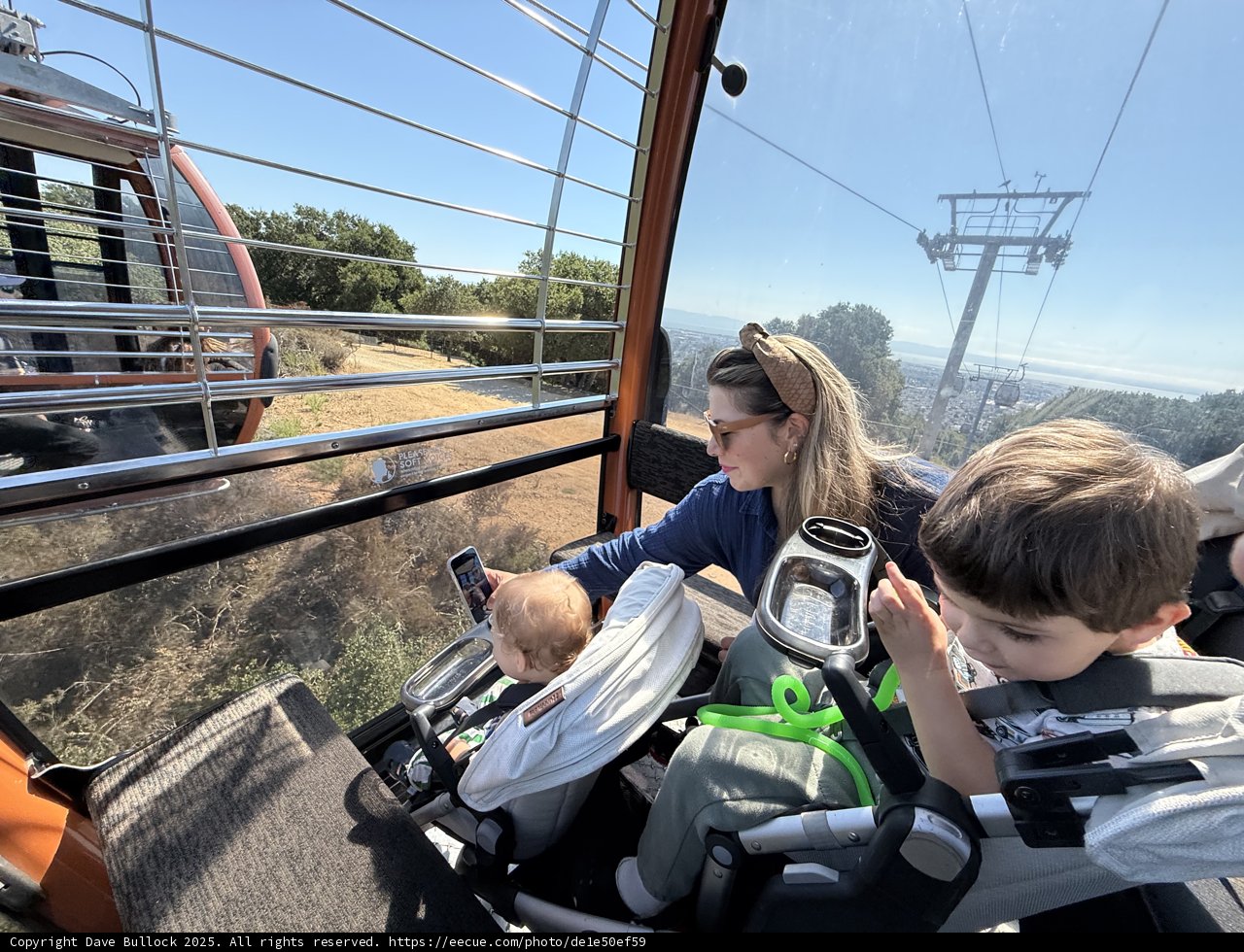 Scenic Ride Above Oakland