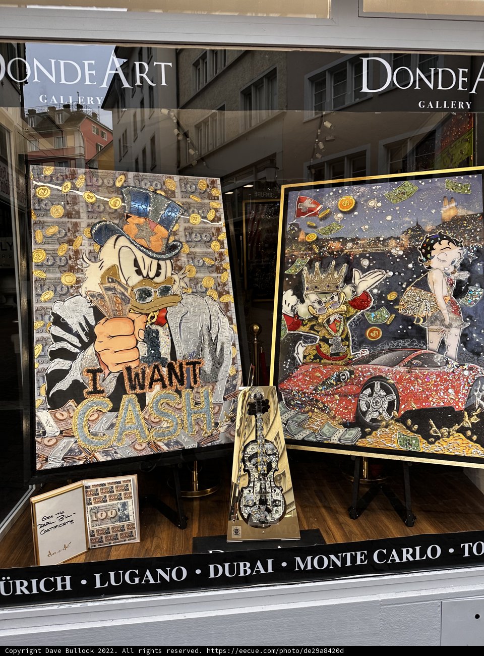 Subversive Art in the Shop Window