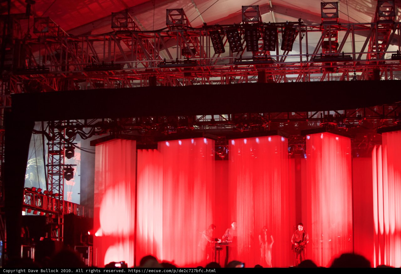 Trent Reznor Shines on Stage at Coachella