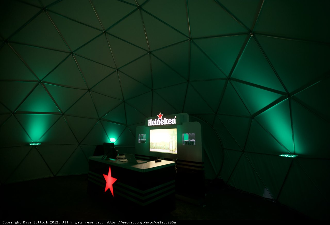 Green Glow on Computer Screen