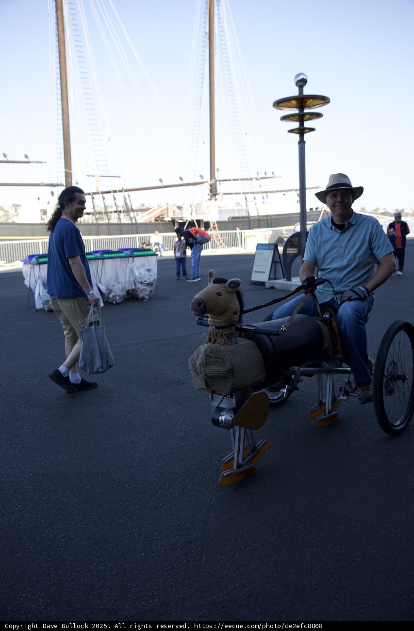 Pedal Power and Creativity at Maker Faire 2025
