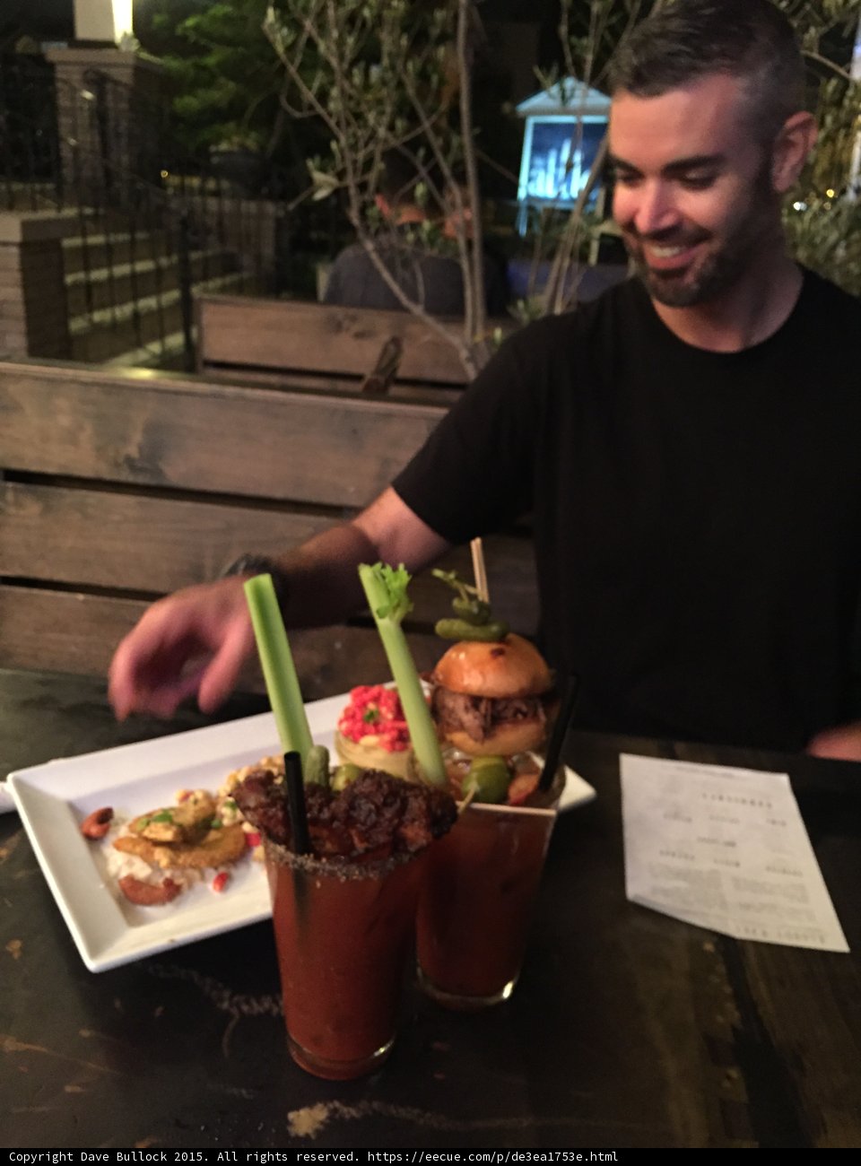 Reaching for Appetizers