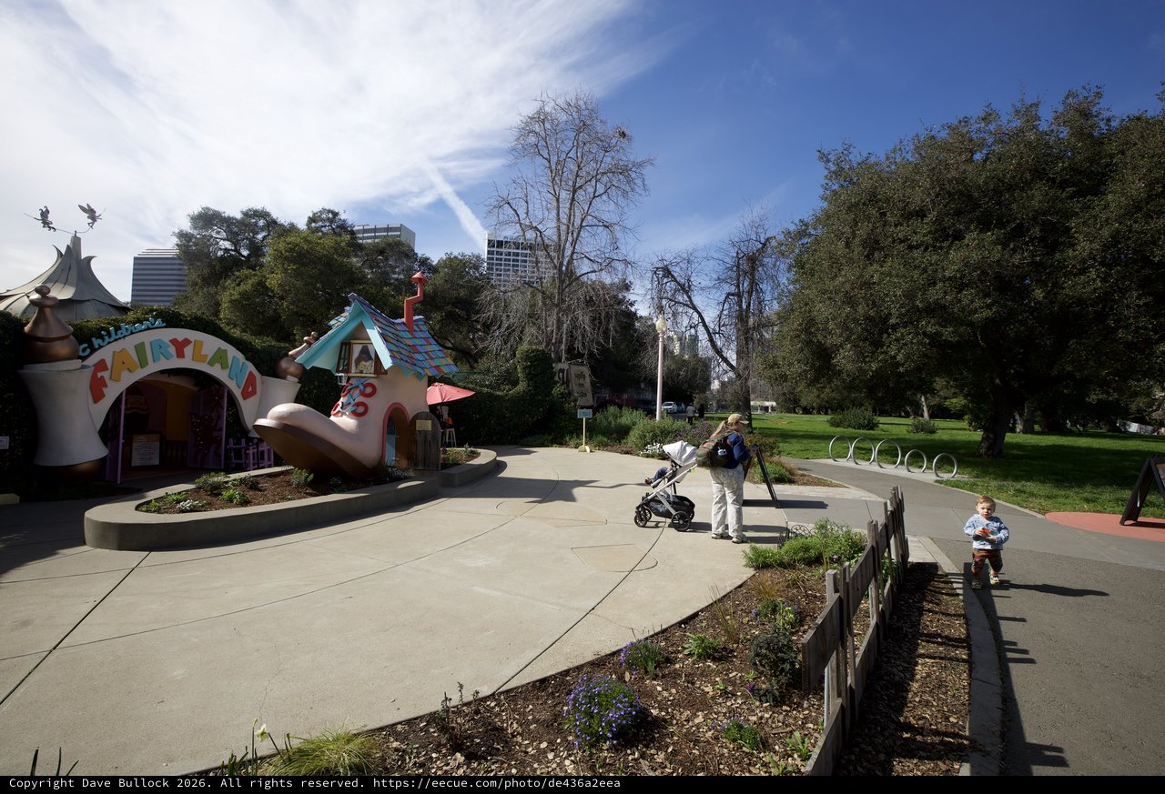 Children's Fairyland Entrance at Oakland's Lake Merritt