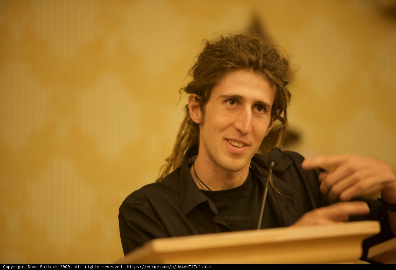 Moxie Marlinspike delivers a powerful speech