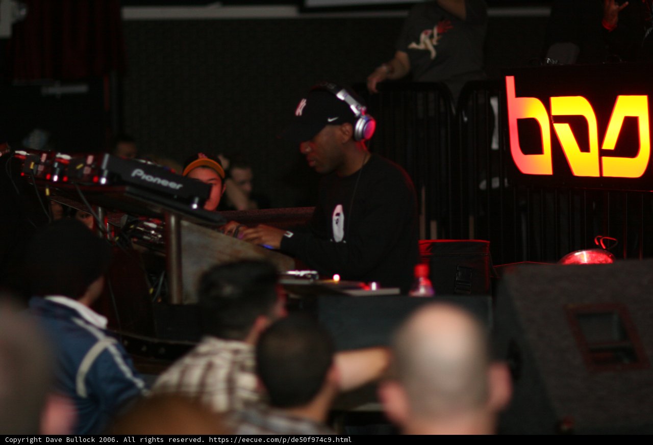 DJ Set at an Urban Nightlife Club