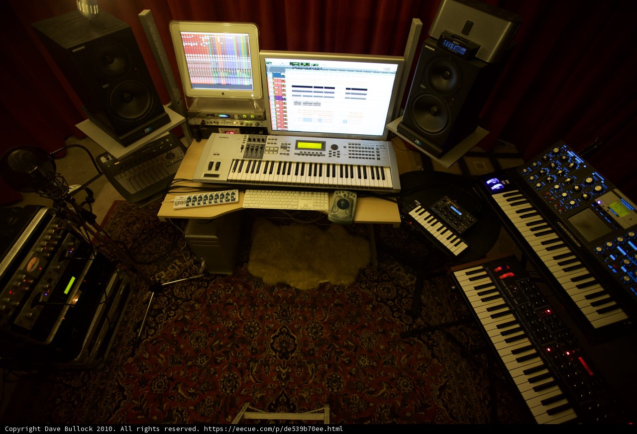 Morgan Page's Music Studio Setup
