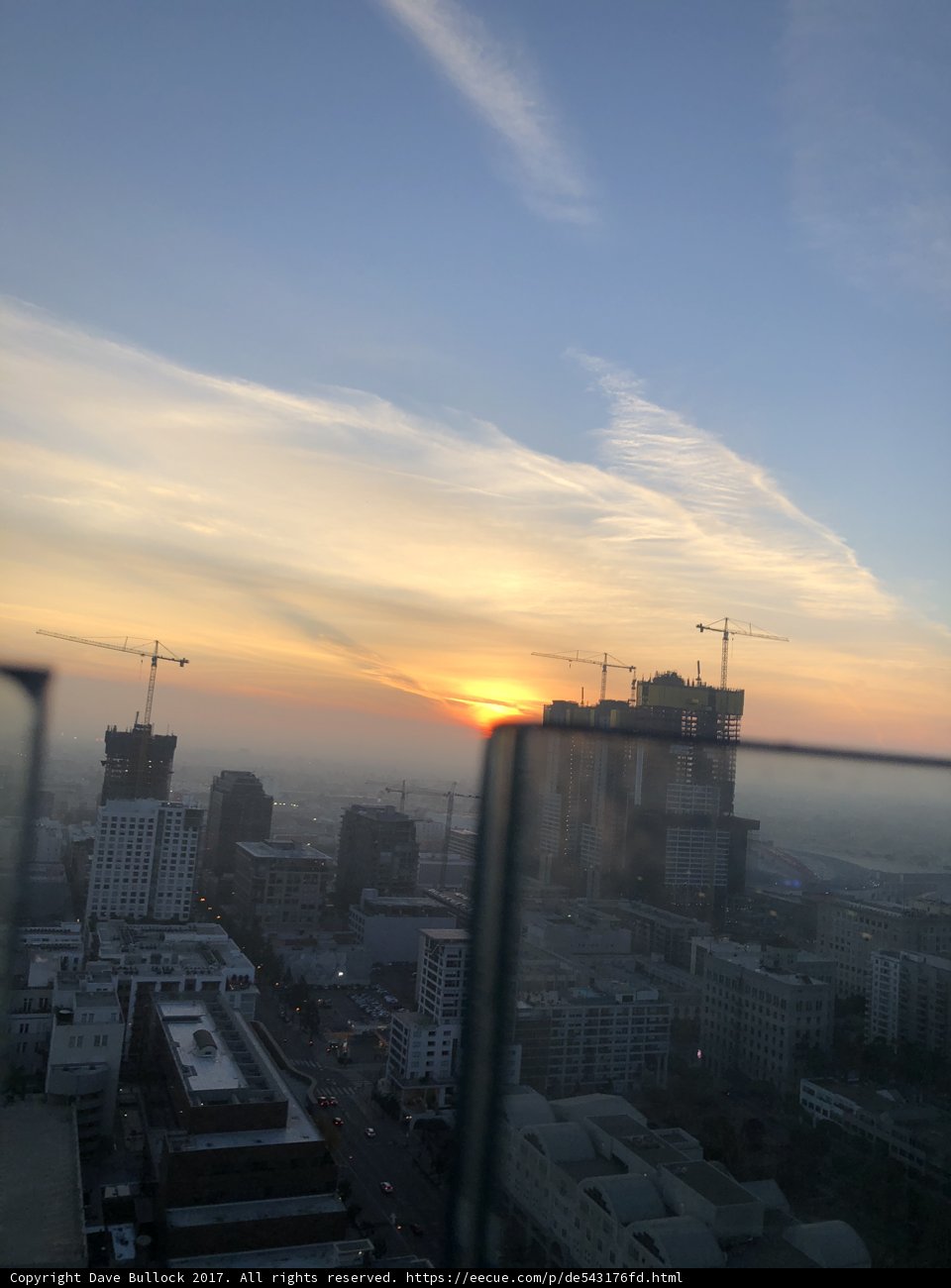 Golden Hour over the Urban Jungle
