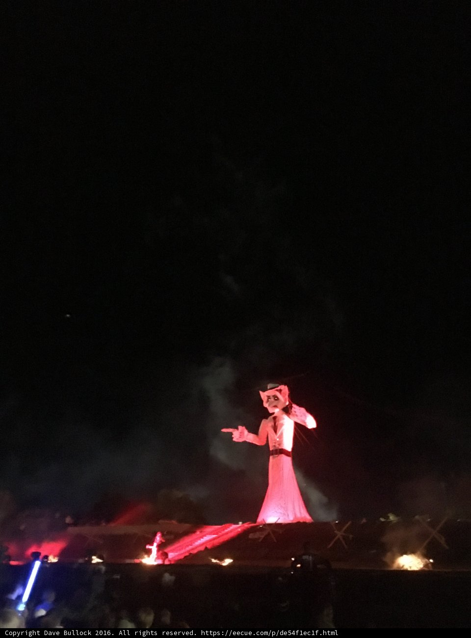 Illuminated Statue