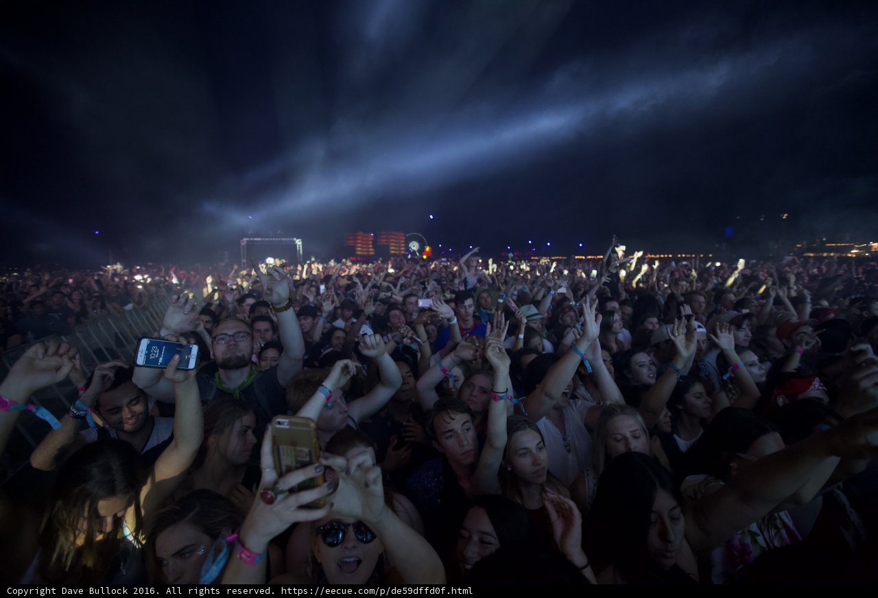 Hands up at Coachella