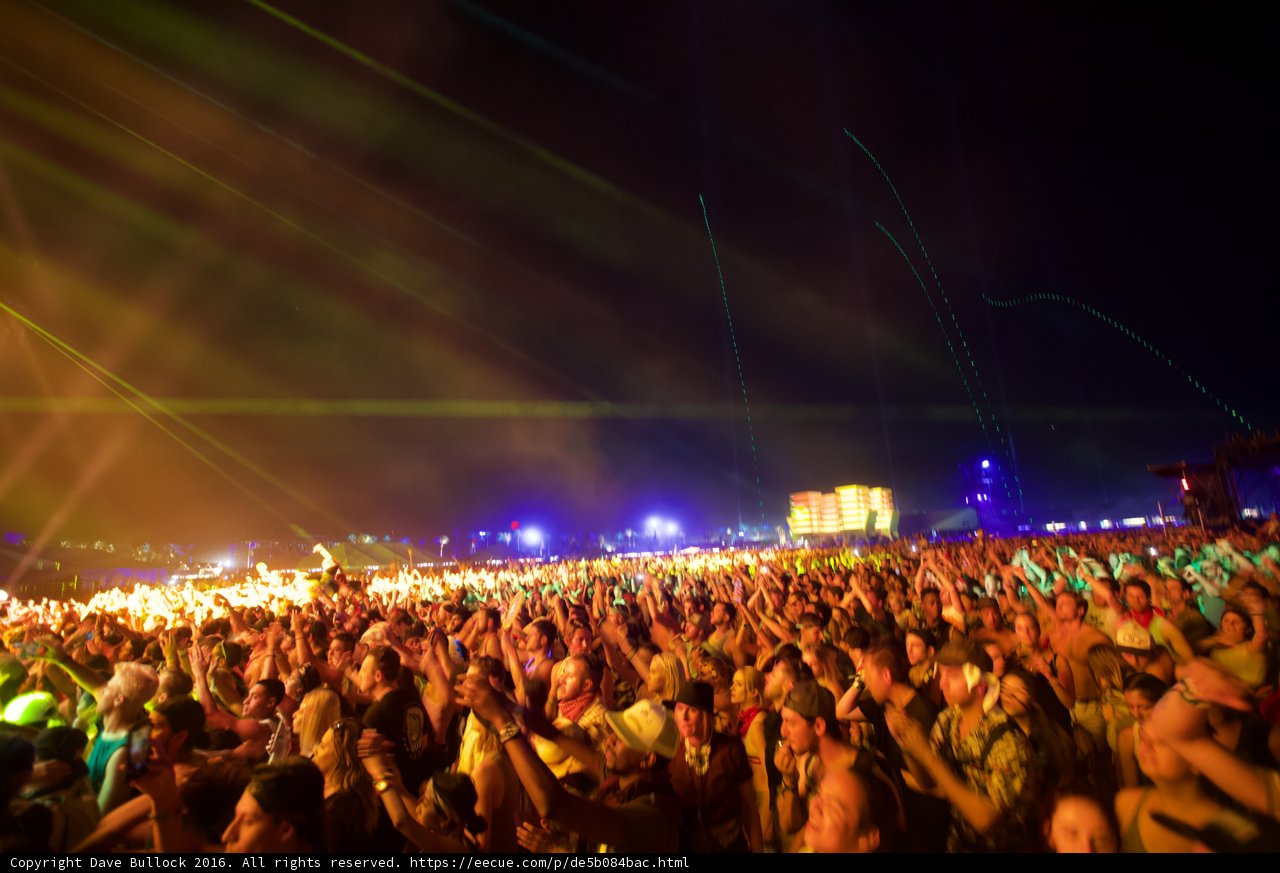 Rocking the Night Away at Coachella