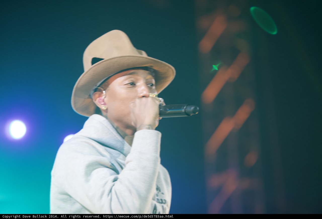 Pharrell's Solo Performance in a Cowboy Hat