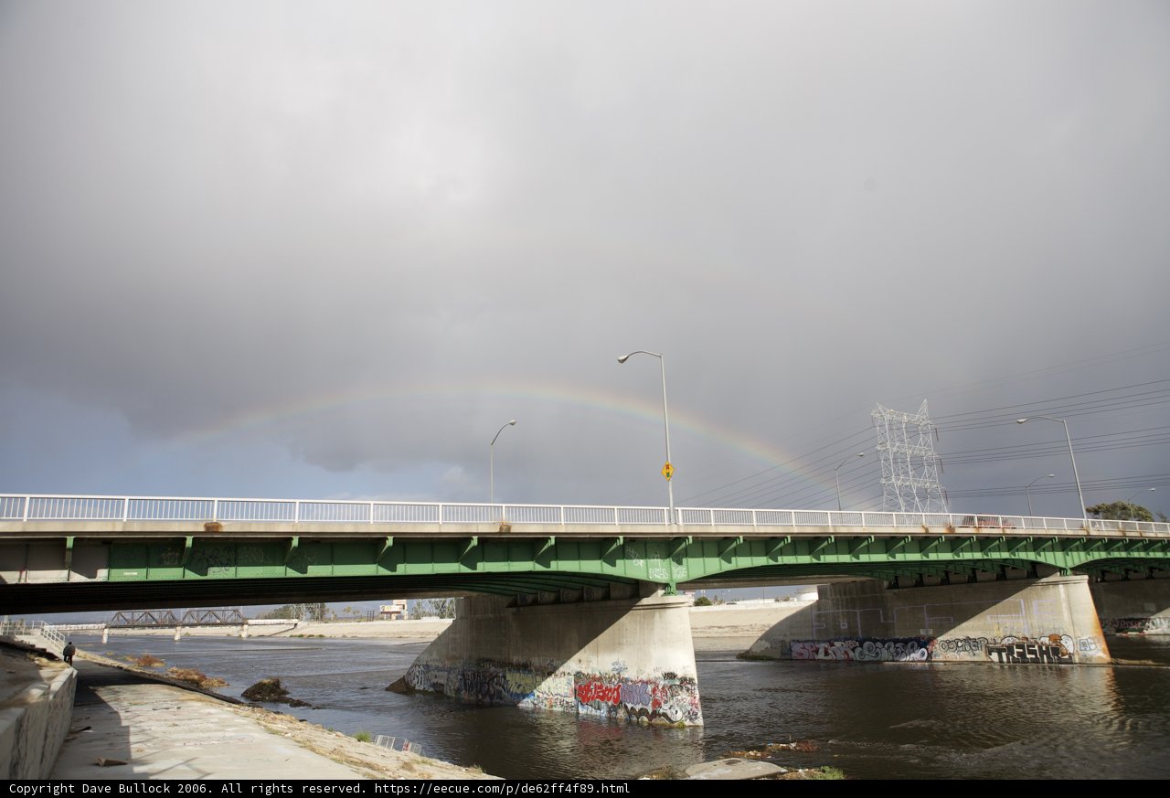 Rainbow over the Graffiti Bridge