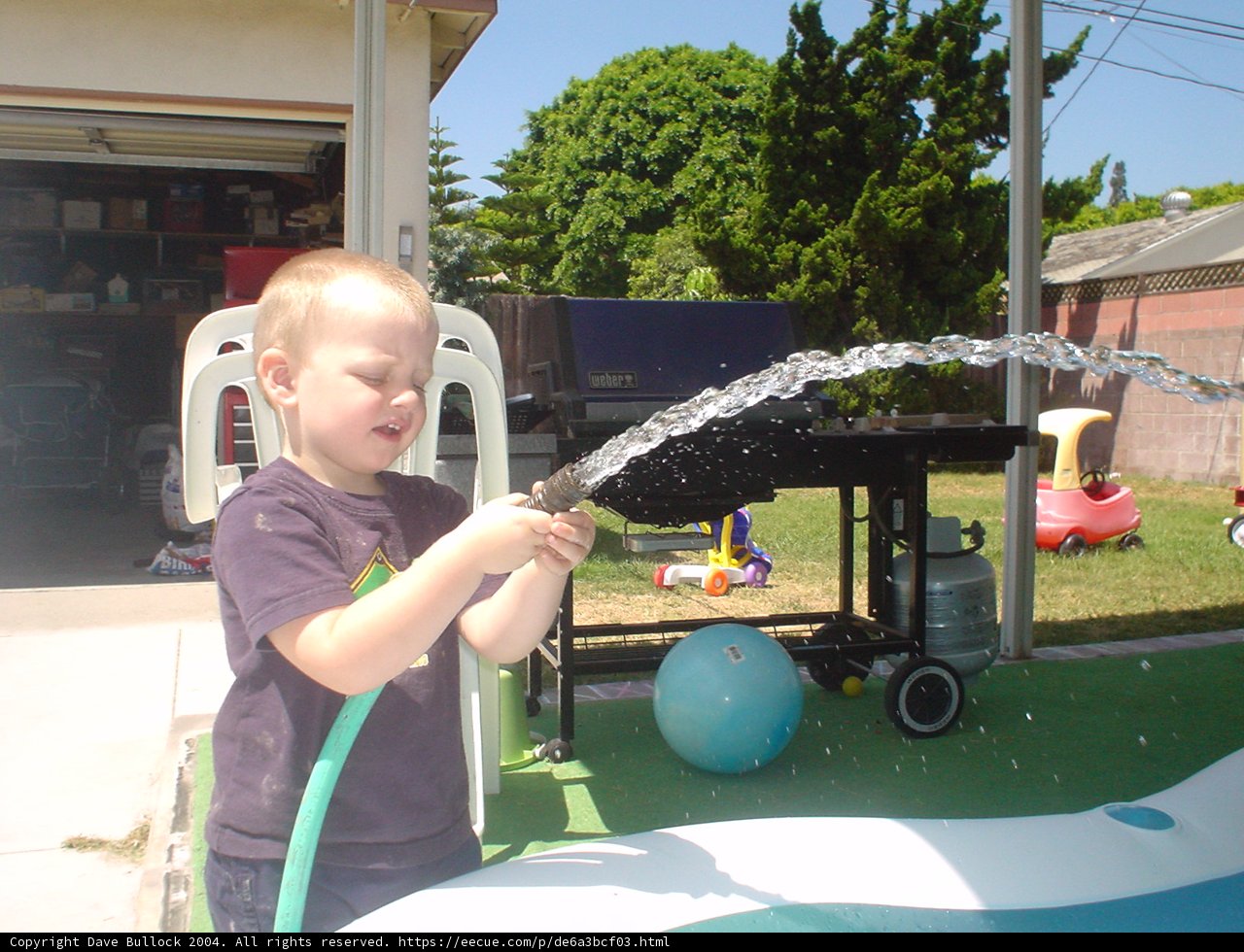Water Hose Fun