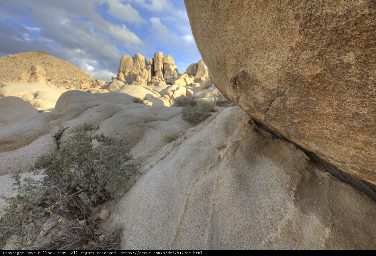 Majestic Rock Formation in the Desert