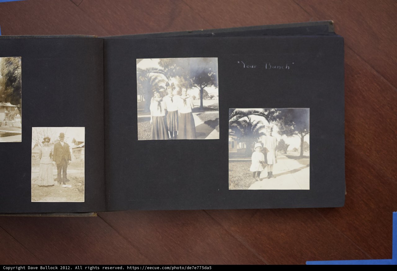 Memories of Olga Bancic in a Vintage Photo Album