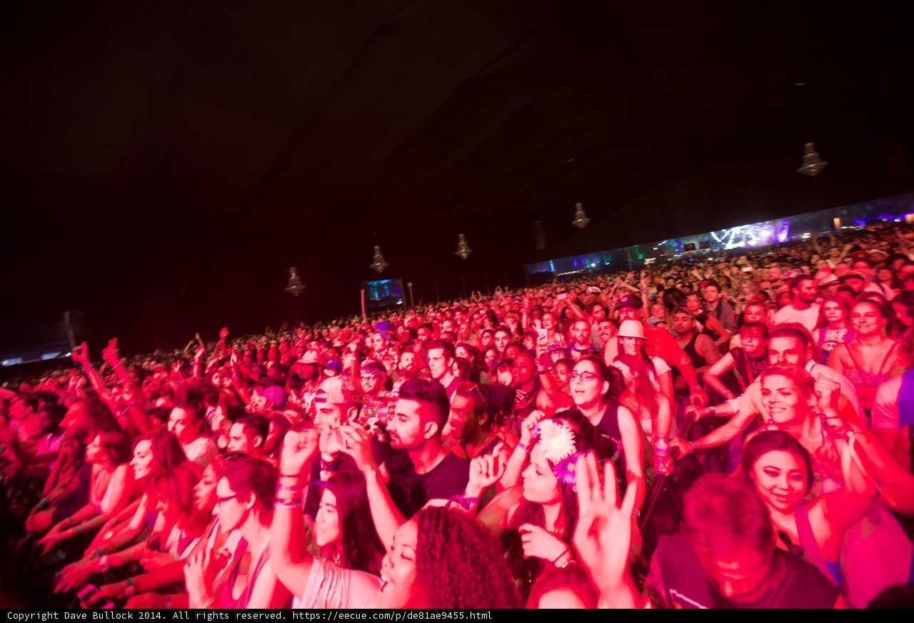 Urban Night Life at Coachella Concert