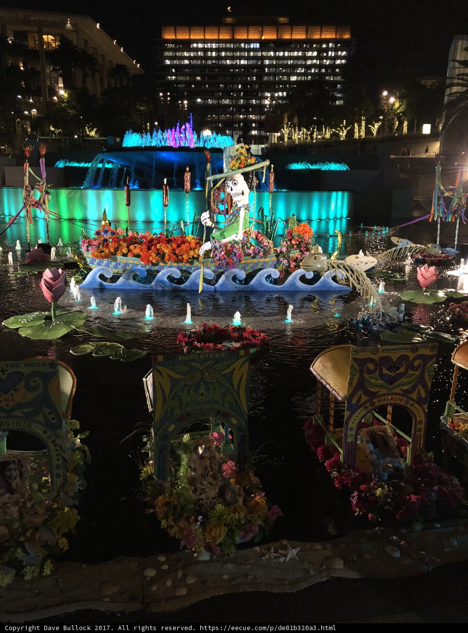 Floating Garden with Statue