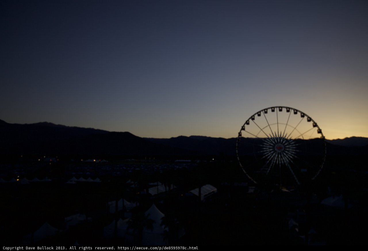 Ferris Wheel at Sunset
