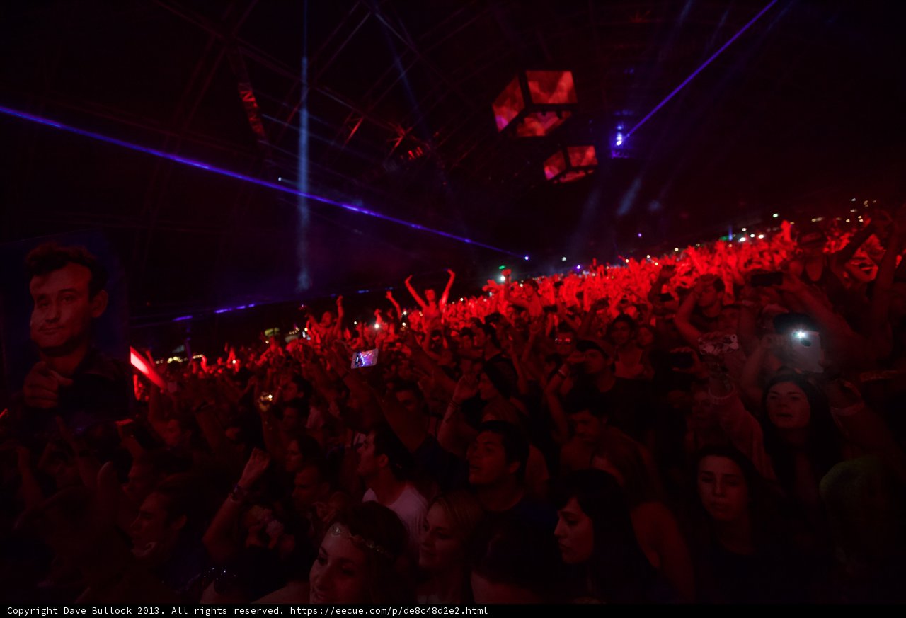 Lights out, hands up at Coachella