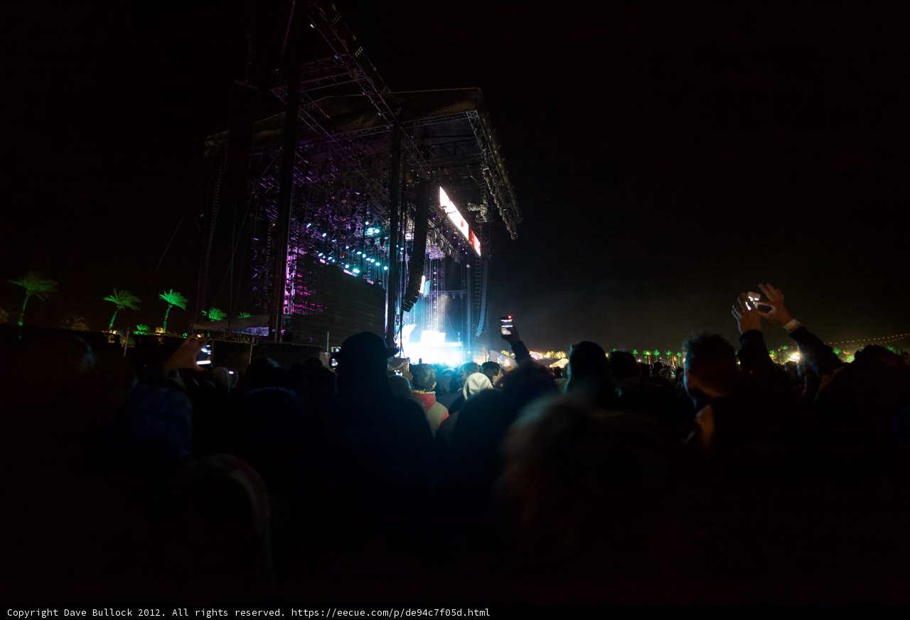 A Sea of Lights at Coachella