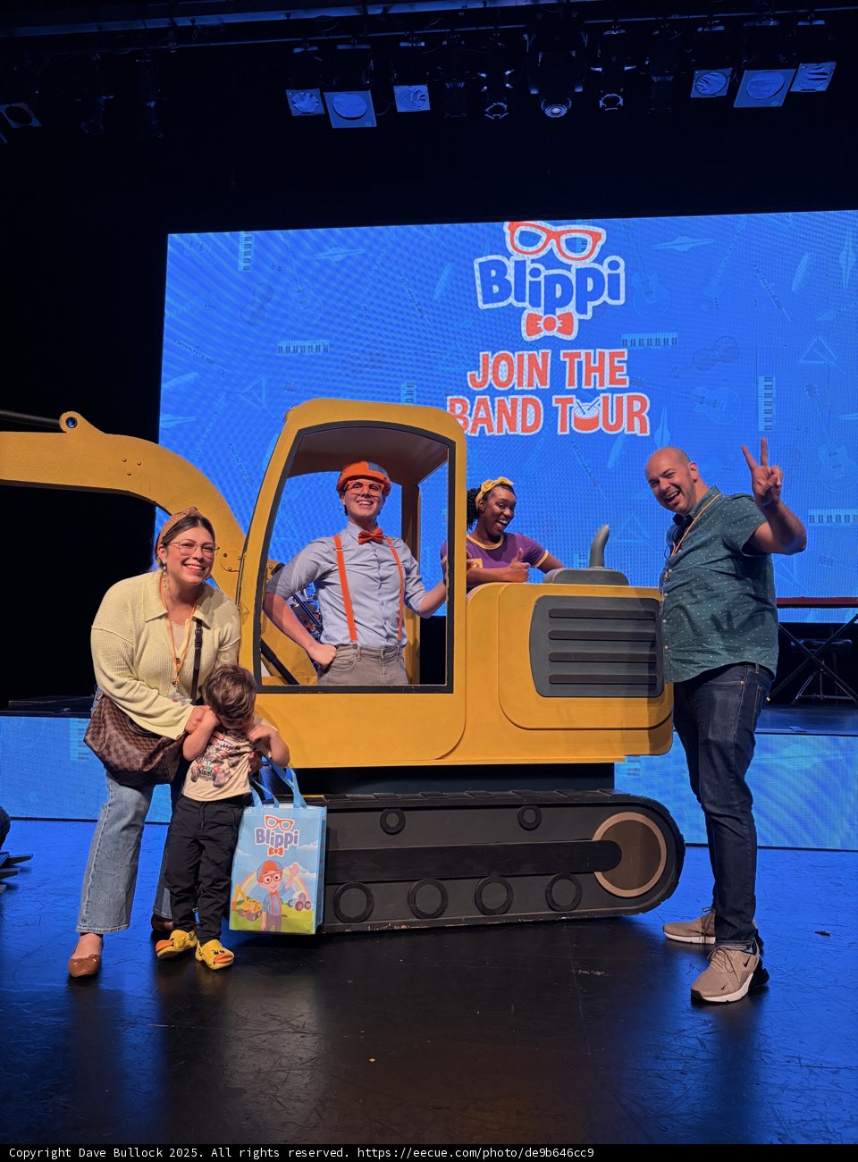Joining the Band at Blippi Live