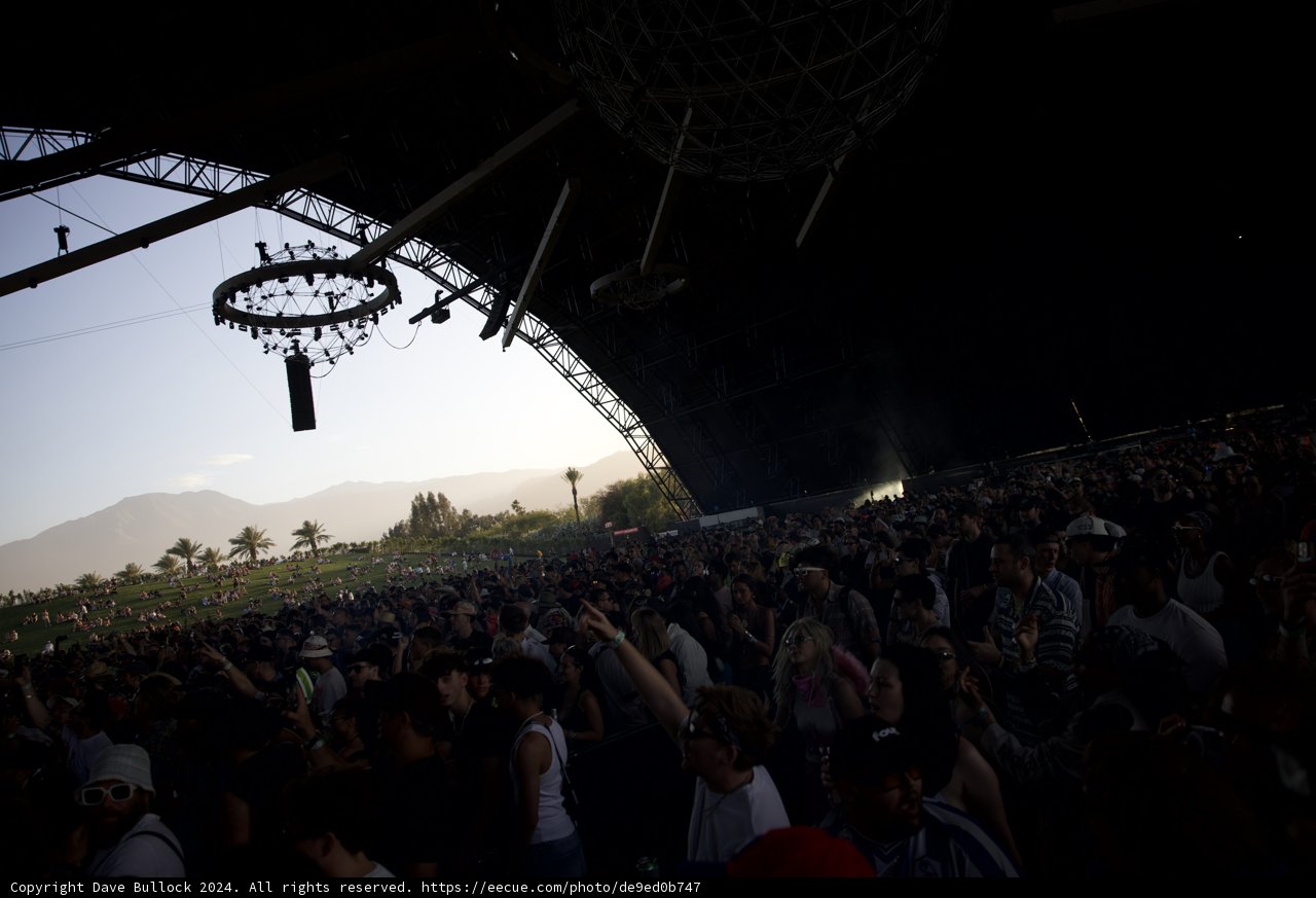 Dusk Descends on Coachella 2024