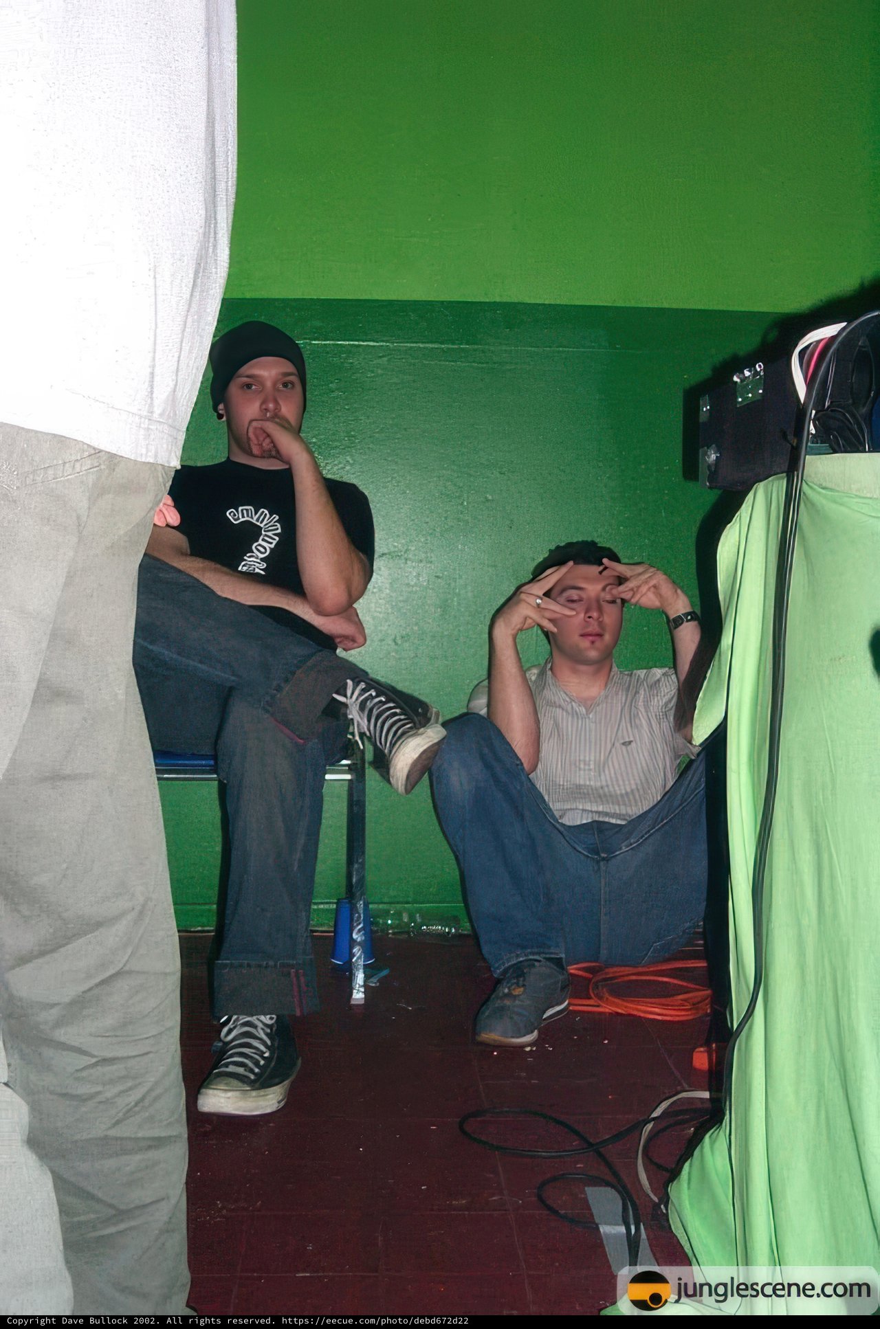 In the Green Room with Music