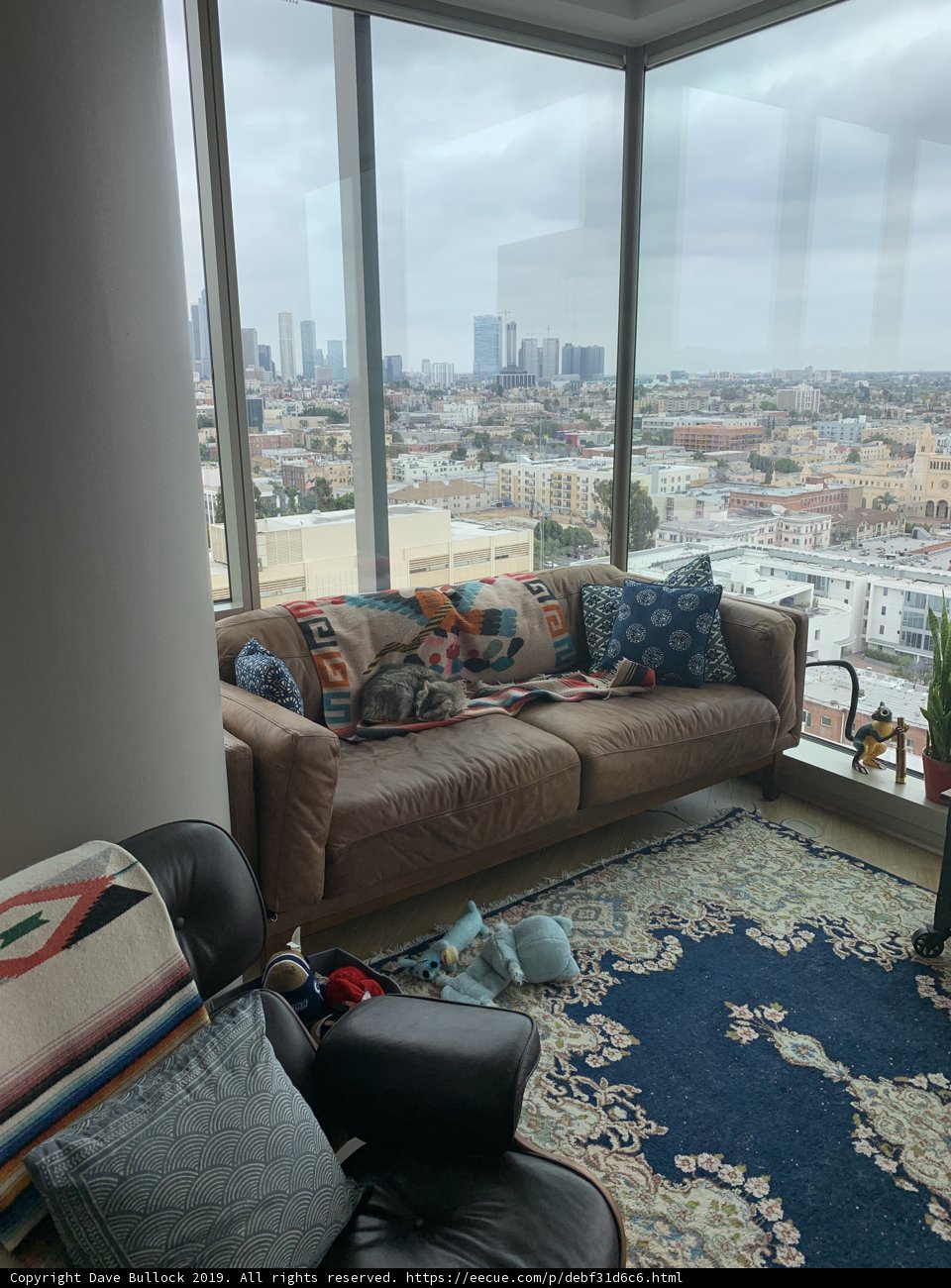 Urban Living Room with a View