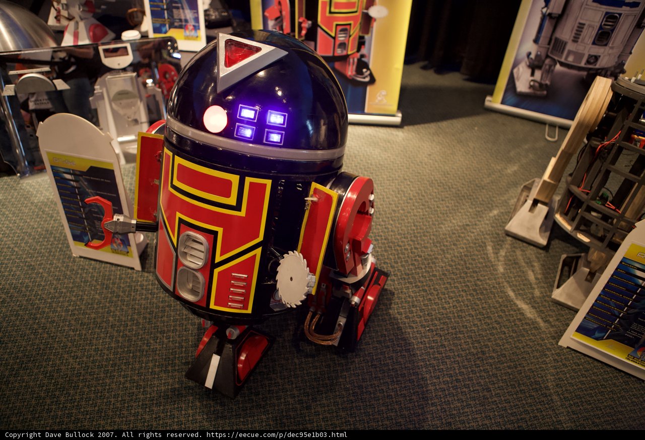 Red and Black Toy Robot